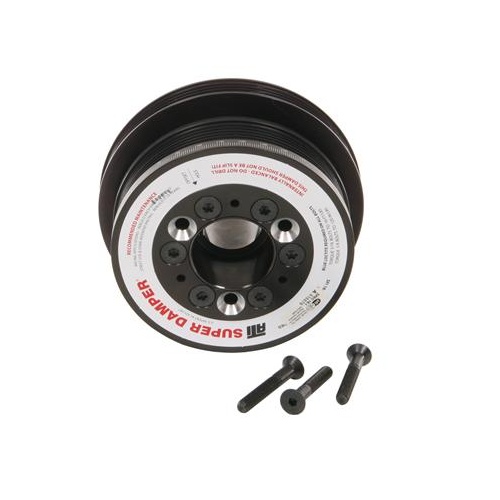ATI Performance Products Harmonic Balancer, Super Damper, 5.67 In. Dia, Aluminium, 6 & 4 Groove, 25% UD, LS1-2-3-6 & L76, 97-13, Y Body & SS & G8, 10