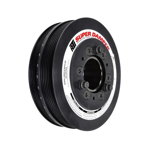 ATI Performance Products Harmonic Balancer, Super Damper, 7.48 In. Dia, Aluminium, 6 & 4 Groove, 2016+ LT1 Camaro LT4 Ctsv, 2017+ Zl1 Wet Sump, (Sc P