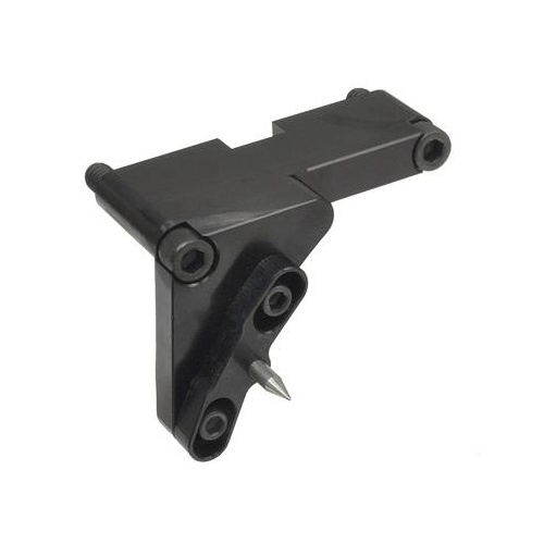 ATI Performance Products Timing Pointer, Billet Aluminium, Black Anodised, BB For Chevrolet, 7 Damper, Each