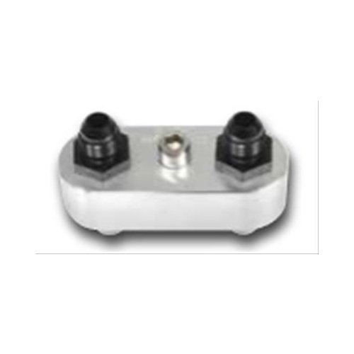 ATI Performance Products Fitting Block, Manifold Adapter w/ 6 An Ftgs, 6L80E 6L90E 8L90E