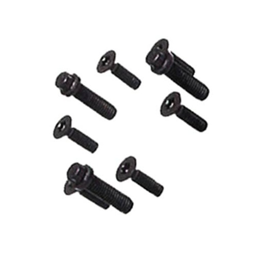 ATI Performance Products Harmonic Balancer Bolts, 6, 5/16, 18 X 1 And 3, 3/8, 24 X 1 1/4 , Not For Chrysler, Set Of 9