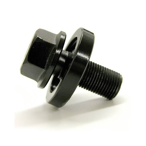 ATI Performance Products Harmonic Balancer Bolt, Hex, 5/8-18 in. RH Thread, Chromoly, Black Oxide, Washer, For Ford, Each