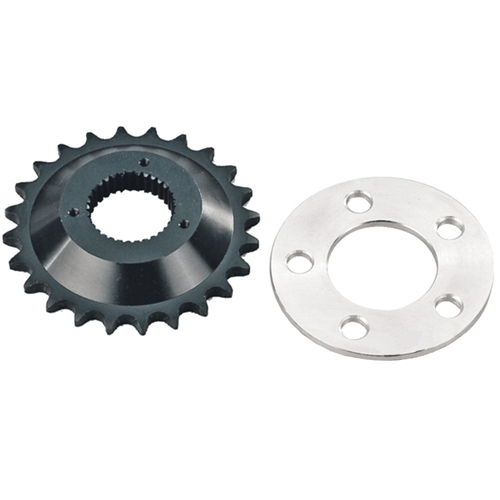 Attitude Inc OFFSET SPROCKET KIT (24T) W/ SPACER CONVERTS BELT DRIVE TO CHAIN DRIVE FOR HARLEY