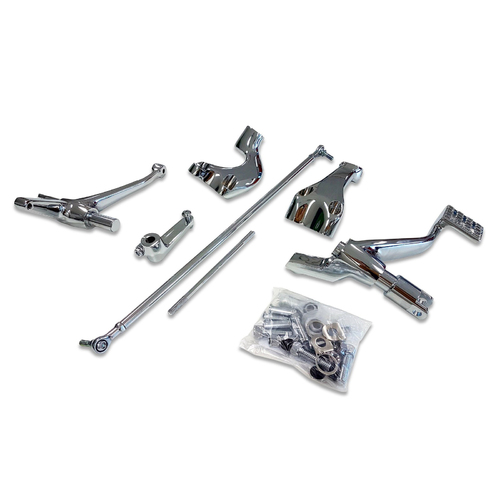Attitude Inc Forward Control Kit 2" Extended ,Chrome 04-UP XL for Harley Sportster