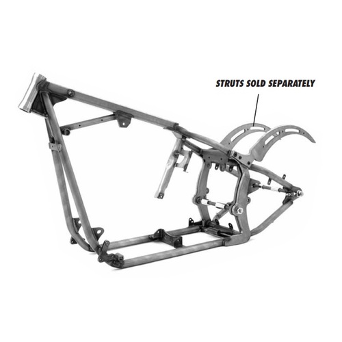 Kraftec Frame, Softail Style TC 88B Motor 180-200 Tyre, 1-1/4 in. Tube, 30 deg. Rake 0 in. Stretch, Each