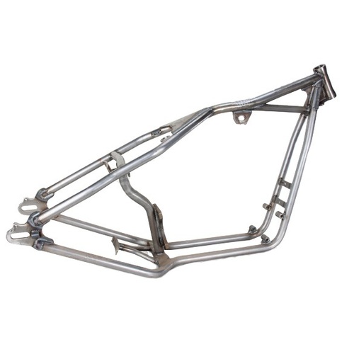 Kraftec Frame, Sportster Rigid Style Stock, 1-1/4 in. Tube, 34 deg. Rake 4 in. Stretch 4 in. BBS, Each