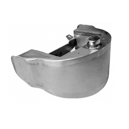 Kraftec Oil Tank, For Harley, Winged Horseshoe Type, 3Qt Center fill cap, Raw Softail & Rigid 300 Tyre RSD Frames, Each