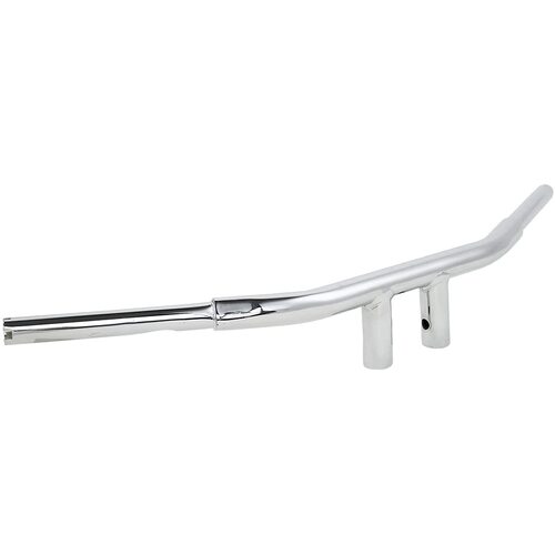 Attitude Inc, T Factor HandleBar, 1-1/4 in. T-Bars , 4" Rise, Chrome For Harley Dyna Softail Sportster Fat Bob Custom