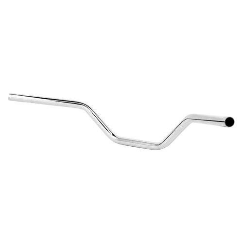 Attitude Inc 1" Hanger Handlebar, Chrome, 5 in Rise, For Harley Sportster Dyna Softail, Each