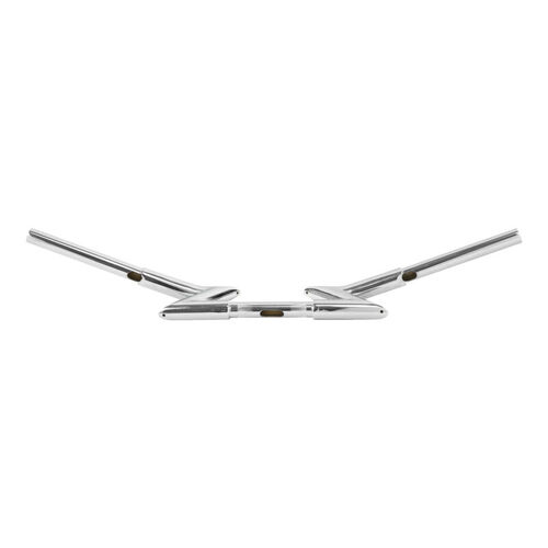 Attitude Inc Zee Bar, Handlebar 1-1/4 in, Chrome, For Harley  Softail Sportster Fat Boy Dyna, Each