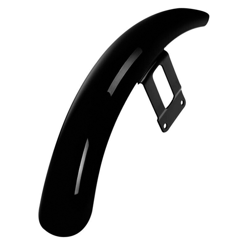 Attitude Inc Mudguard Splash Cover, Gloss Black Front Fender, For Harley Sportster XL883, Each