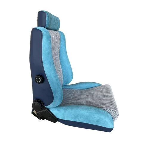 Autotechnica Seat - Sport Seat Blue Material/Combination Pu Rear
