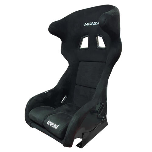 Autotechnica Seat - Sport Seat Twin Wing Moulded F/Glass Black