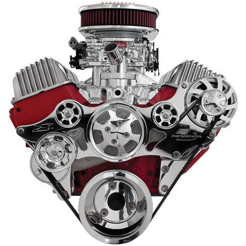 Billet Specialties Serpentine System 348/409 Chevy No/ Power Steering No Air Conditioning Premium +