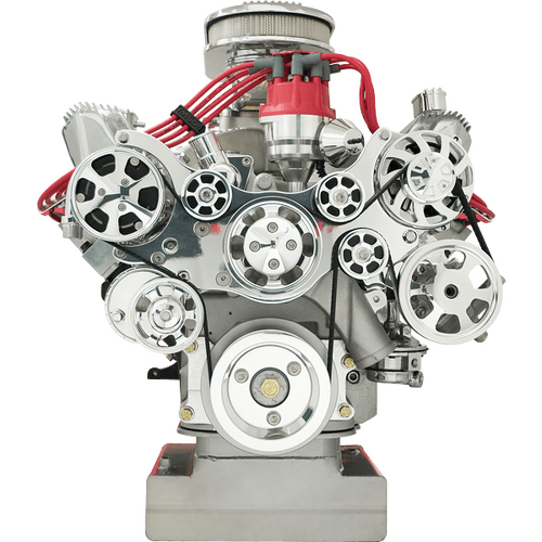 Billet Specialties Serpentine System Fe Ford With Power Steering & Ac