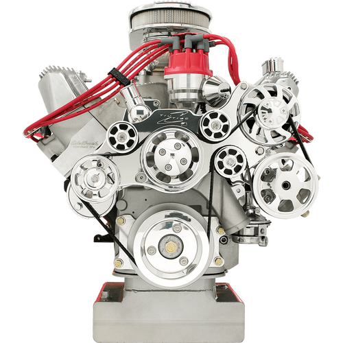 Billet Specialties Serpentine System Fe Ford With Power Steering No Air Conditioning