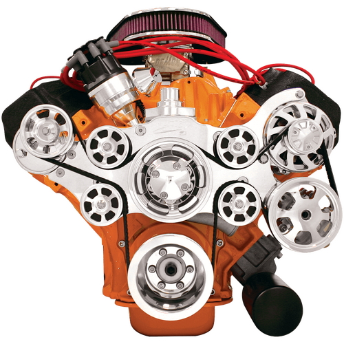 Billet Specialties Serpentine System Hemi With Power Steering No Air Conditioning