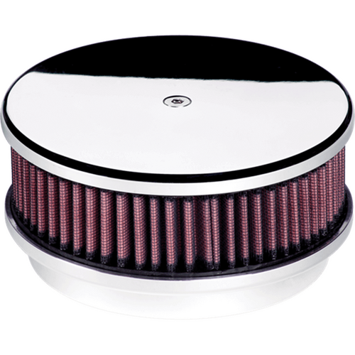 Billet Specialties Air Cleaner 6-3/8" Rd Plain Polished