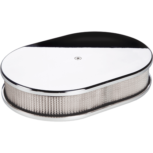 Billet Specialties Air Cleaner Sm Oval Plain Polished