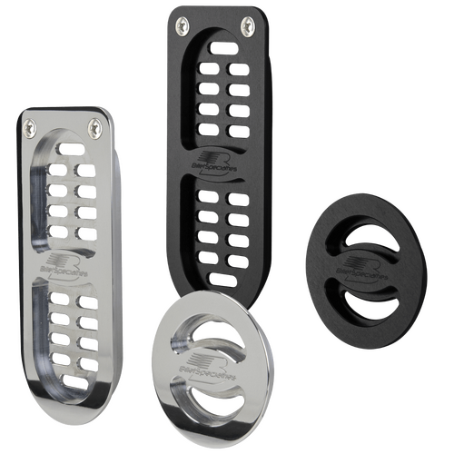 Billet Specialties Door Jamb Vent 72-76 B-Body Imp/Capr (Set) Polished