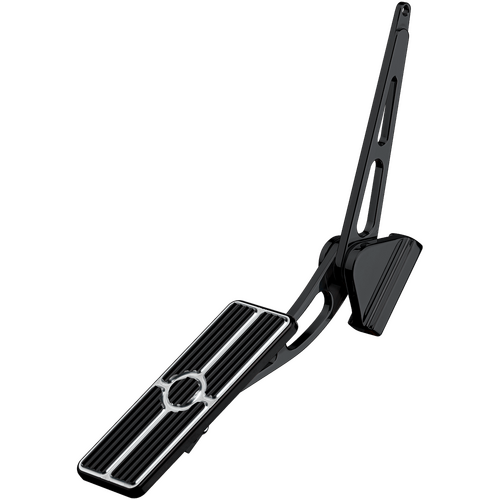 Billet Specialties Gas Pedal Assembly Univ Large Rect Black