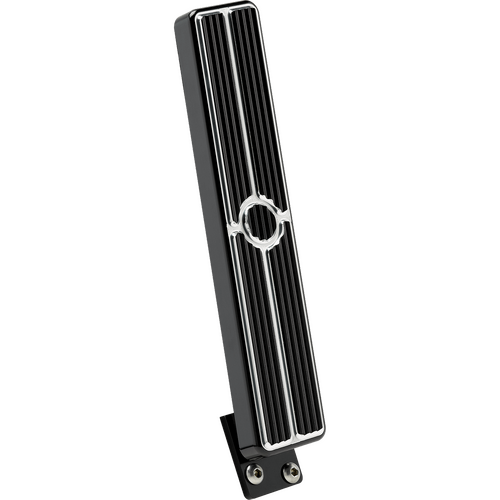 Billet Specialties Gas Pedal Flr Mount Tri-Five Black