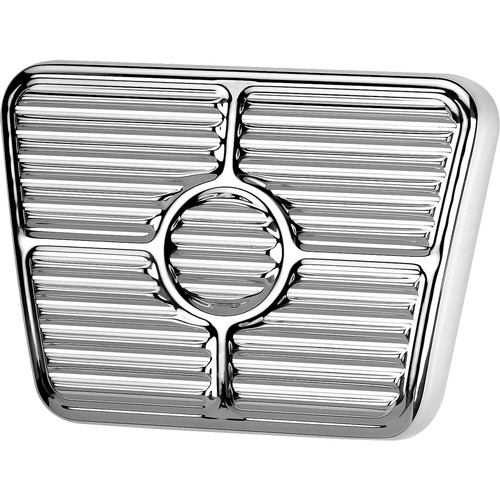 Billet Specialties Brake/Clutch Pedal Pad Chevy Polished