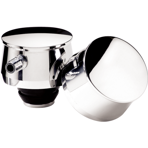Billet Specialties Breather Plain Polished 1-1/4" Vc Hole