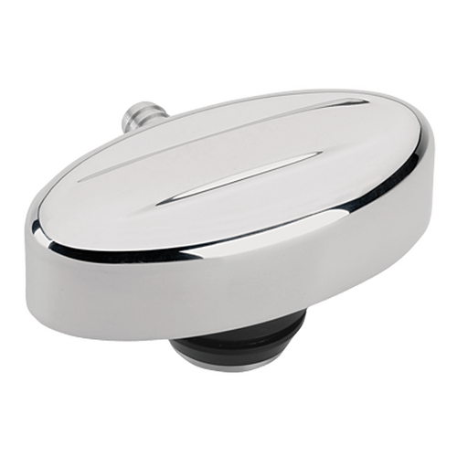 Billet Specialties Pcv Breather Retro Plain Polished 1-1/4" Vc Hole
