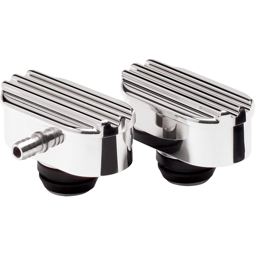 Billet Specialties Pcv Breather Oval Ribbed 1-1/4" Vc Hole