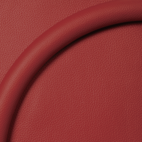Billet Specialties Steering Wheel Half Wrap 14" Red Leather