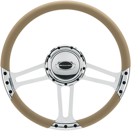 Billet Specialties Steering Wheel 14" Select Draft Polished