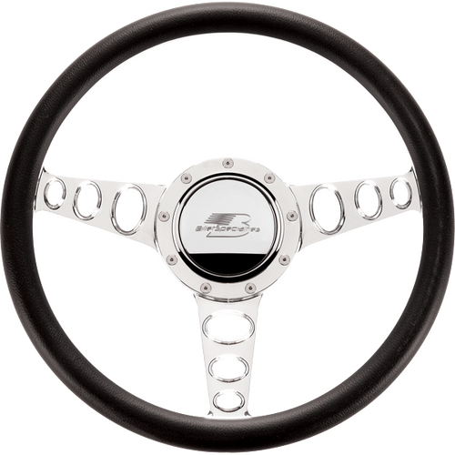 Billet Specialties Steering Wheel 1/2 Wrap 14" Outlaw
