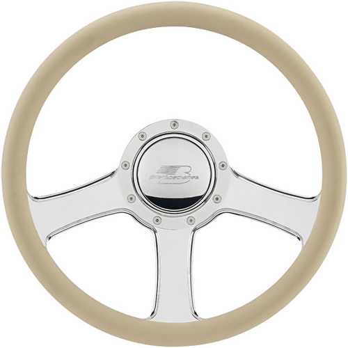 Billet Specialties Steering Wheel 1/2 Wrap 14" Anthem