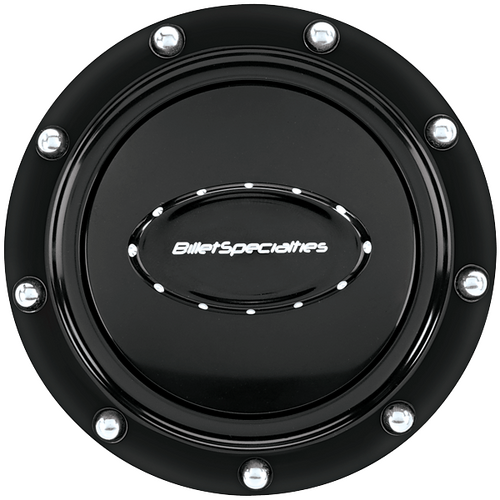 Billet Specialties Horn Button Pro-Style Rivet Black