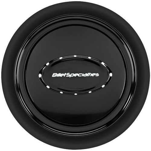 Billet Specialties Horn Button Pro-Style Smooth Black