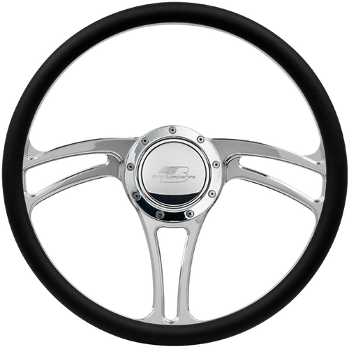 Billet Specialties Steering Wheel Half Wrap 15.5" Blvd 05