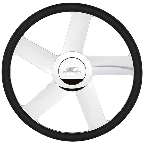 Billet Specialties Steering Wheel Half Wrap 15.5" Blvd 42