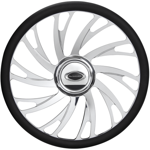 Billet Specialties Steering Wheel Half Wrap 15.5" Blvd 44