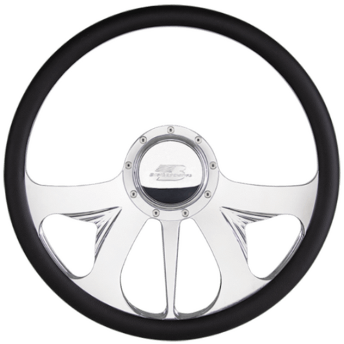 Billet Specialties Steering Wheel Half Wrap 15.5" 3D