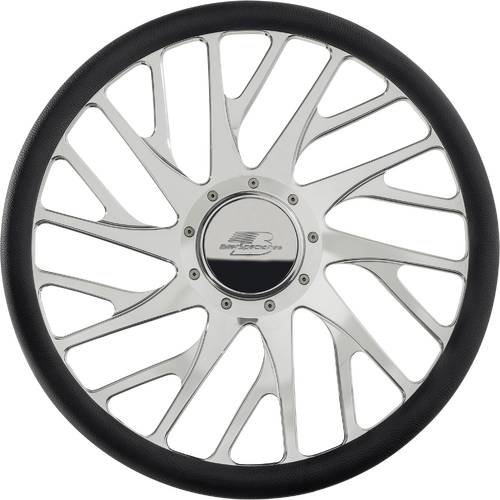 Billet Specialties Steering Wheel Half Wrap 15.5" Blvd 49