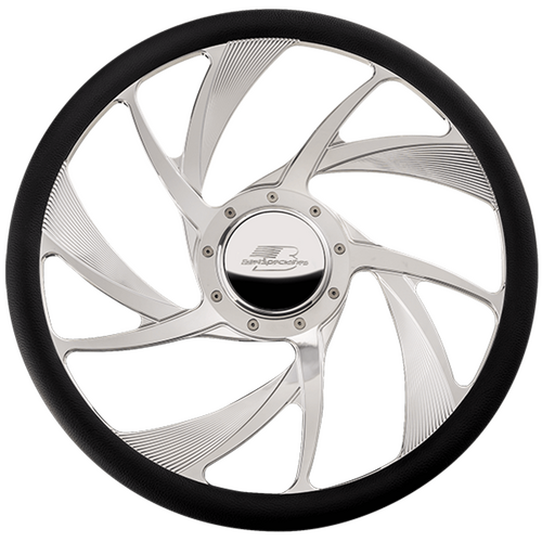 Billet Specialties Steering Wheel Half Wrap 15.5" Blvd 88