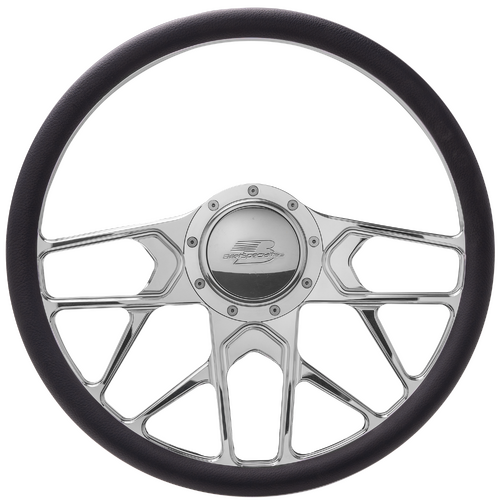 Billet Specialties Steering Wheel Half Wrap 15.5" Redline
