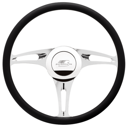 Billet Specialties Steering Wheel Half Wrap 15.5" Stealth