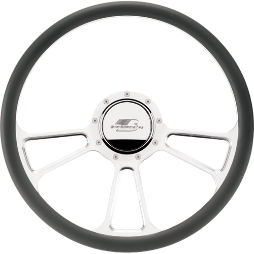 Billet Specialties Steering Wheel Half Wrap 15.5" Vintec