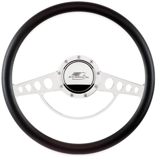Billet Specialties Steering Wheel Half Wrap 15.5" Classic