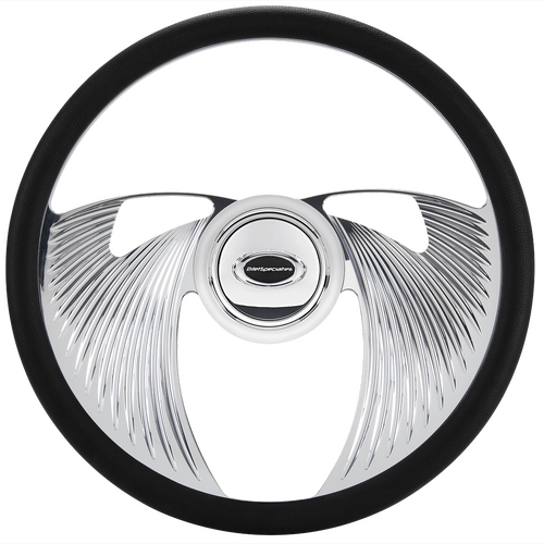 Billet Specialties Steering Wheel Half Wrap 15.5" Eagle