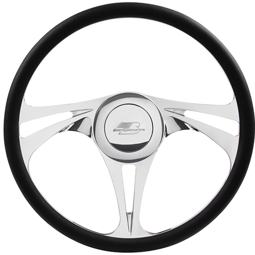Billet Specialties Steering Wheel Half Wrap 15.5" Sweep