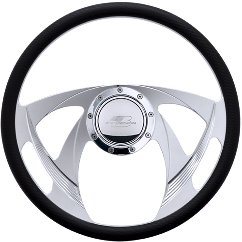 Billet Specialties Steering Wheel Half Wrap 15.5" Sniper