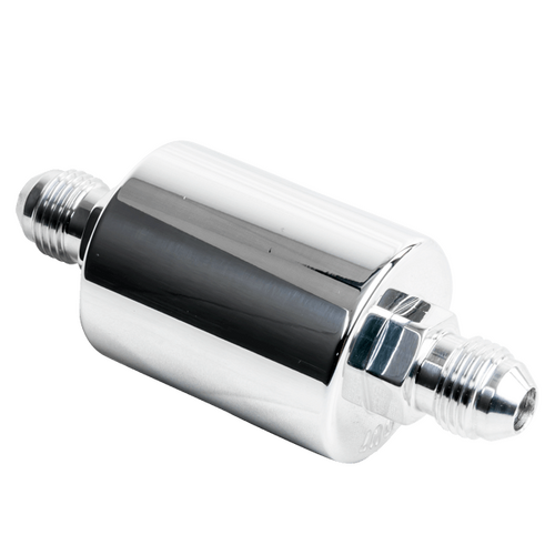 Billet Specialties In-Line Fuel Fltr -6 An Ends Polished